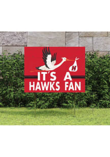 Hartford Hawks 18x24 Stork Yard Sign