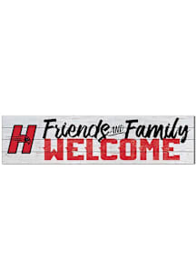 KH Sports Fan Hartford Hawks 40x10 Welcome Sign - Red