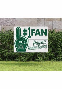 Hawaii Warriors 18x24 Fan Yard Sign