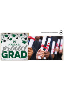 Hawaii Warriors Proud Grad Floating Picture Frame