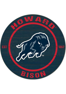 KH Sports Fan Howard Bison 20x20 Colored Circle Sign