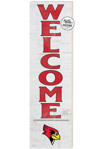 KH Sports Fan Illinois State Redbirds 10x35 Welcome Sign