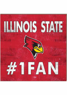 KH Sports Fan Illinois State Redbirds 10x10 #1 Fan Sign