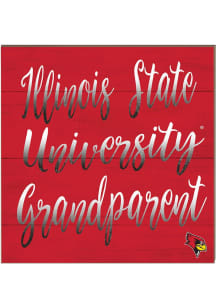 KH Sports Fan Illinois State Redbirds 10x10 Grandparents Sign
