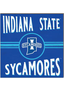 KH Sports Fan Indiana State Sycamores 10x10 Retro Sign