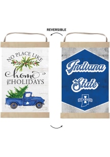 KH Sports Fan Indiana State Sycamores Holiday Reversible Banner Sign