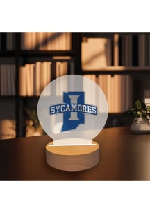 Indiana State Sycamores Logo Light Desk Accessory