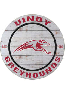 KH Sports Fan Indianapolis Greyhounds 20x20 Weathered Circle Sign