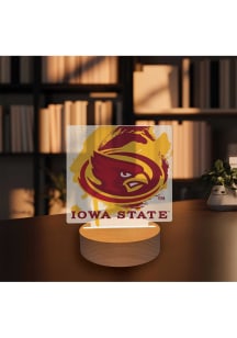 Iowa State Cyclones Paint Splash Light Desk Accessory