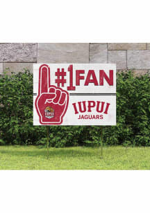 IUPUI Jaguars 18x24 Fan Yard Sign