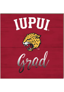 KH Sports Fan IUPUI Jaguars 10x10 Grad Sign