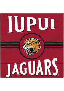 KH Sports Fan IUPUI Jaguars 10x10 Retro Sign