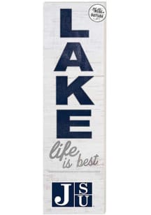 KH Sports Fan Jackson State Tigers 10x35 Lake Life is Best Indoor Outdoor Sign