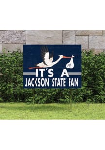Jackson State Tigers 18x24 Stork Yard Sign