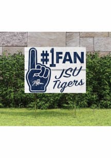 Jackson State Tigers 18x24 Fan Yard Sign