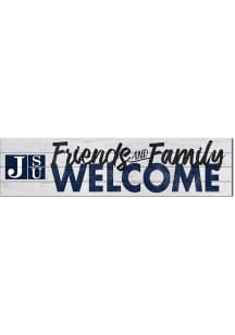KH Sports Fan Jackson State Tigers 40x10 Welcome Sign