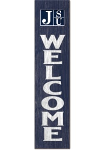 KH Sports Fan Jackson State Tigers 11x46 Welcome Leaning Sign