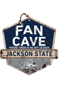 KH Sports Fan Jackson State Tigers Fans Welcome Rustic Badge Sign