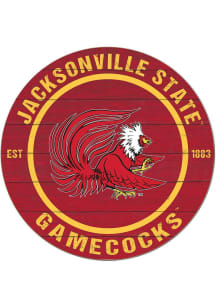 KH Sports Fan Jacksonville State Gamecocks 20x20 Colored Circle Sign