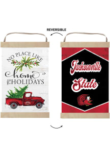 KH Sports Fan Jacksonville State Gamecocks Holiday Reversible Banner Sign