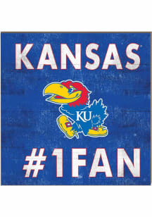 KH Sports Fan Kansas Jayhawks 10x10 #1 Fan Sign