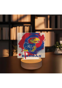 Kansas Jayhawks Paint Splash Light Desk Accessory