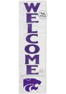 KH Sports Fan K-State Wildcats 10x35 Welcome Sign