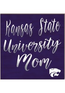 KH Sports Fan K-State Wildcats 10x10 Mom Sign