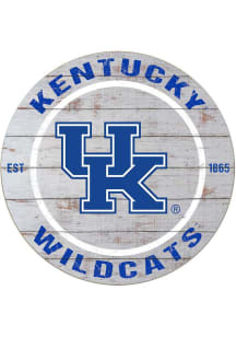KH Sports Fan Kentucky Wildcats 20x20 Weathered Circle Sign