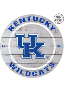 KH Sports Fan Kentucky Wildcats 20x20 In Out Weathered Circle Sign