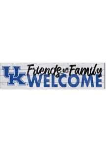 KH Sports Fan Kentucky Wildcats 40x10 Welcome Sign