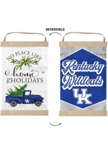 KH Sports Fan Kentucky Wildcats Holiday Reversible Banner Sign