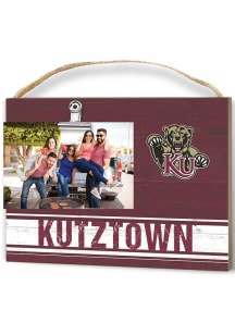 Kutztown University Clip It Colored Logo Photo Picture Frame