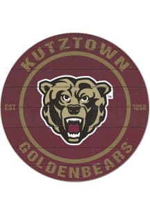 KH Sports Fan Kutztown University 20x20 Colored Circle Sign