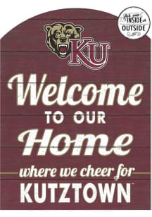 KH Sports Fan Kutztown University 16x22 Indoor Outdoor Marquee Sign
