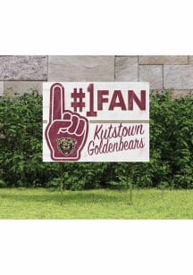 Kutztown University 18x24 Fan Yard Sign