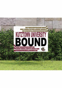 Kutztown University 18x24 Retro School Bound Yard Sign