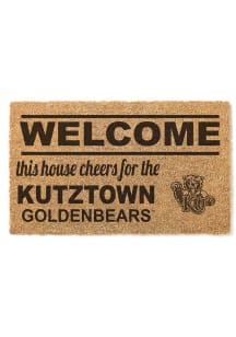 Kutztown University 18x30 Welcome Door Mat