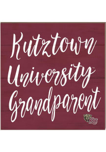 KH Sports Fan Kutztown University 10x10 Grandparents Sign
