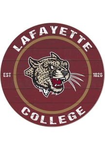 KH Sports Fan Lafayette College 20x20 Colored Circle Sign