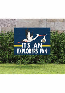 La Salle Explorers 18x24 Stork Yard Sign