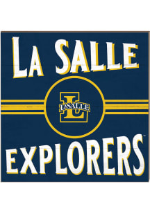 KH Sports Fan La Salle Explorers 10x10 Retro Sign