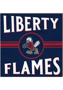 KH Sports Fan Liberty Flames 10x10 Retro Sign