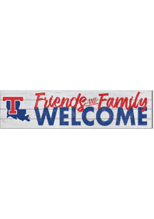 KH Sports Fan Louisiana Tech Bulldogs 40x10 Welcome Sign