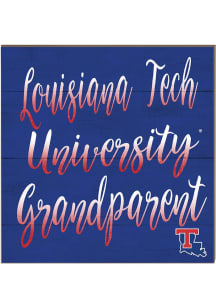 KH Sports Fan Louisiana Tech Bulldogs 10x10 Grandparents Sign