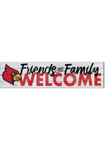 KH Sports Fan Louisville Cardinals 40x10 Welcome Sign