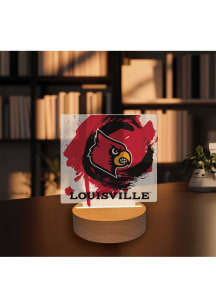 Louisville Cardinals Paint Splash Light Desk Accessory