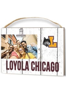 Loyola Ramblers Clip It Frame Picture Frame