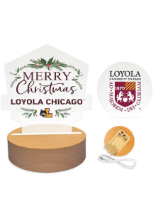 Loyola Ramblers Holiday Light Set Desk Accessory