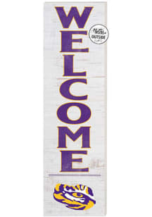 KH Sports Fan LSU Tigers 10x35 Welcome Sign